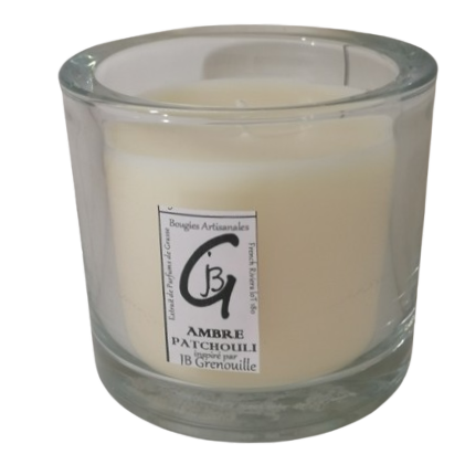 Bougie parfumée Ambre Patchouli - Moyenne