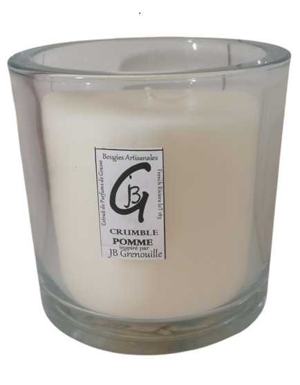 Bougie Parfumée Crumble-Pomme - Grande