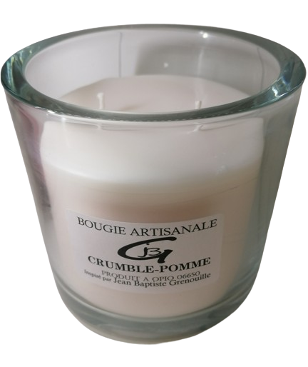 Bougie Parfumée Crumble-Pomme - XL