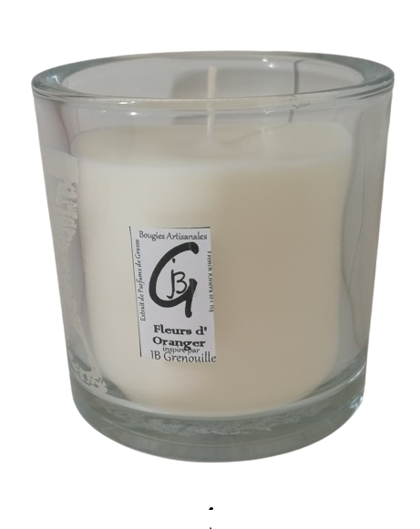 Bougie Parfumée Fleur d'Oranger - Grande
