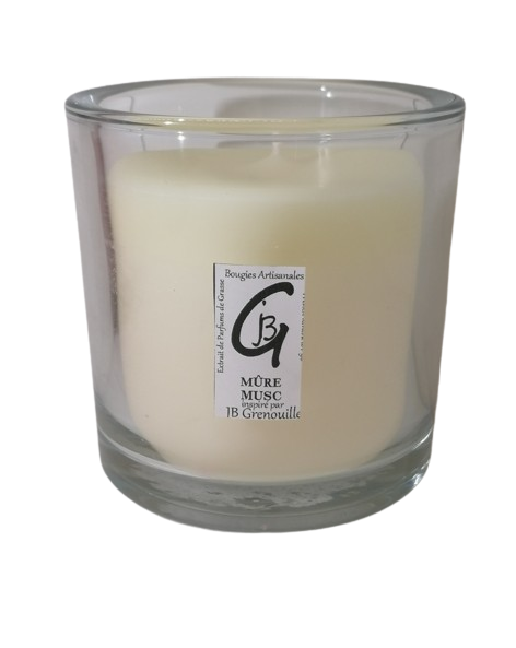Bougie Parfumée Mûre Musc - Grande