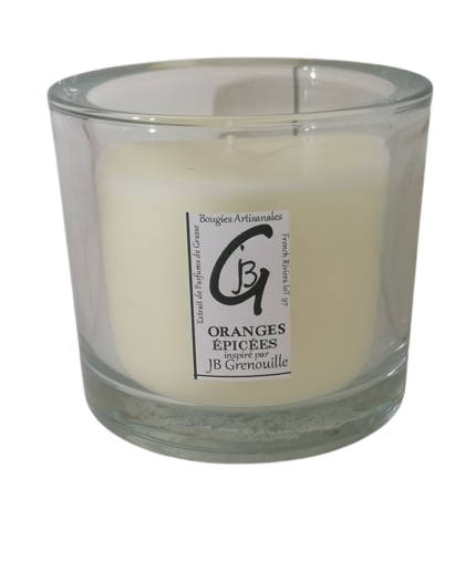 Bougie Parfumée Orange Épices - Moyenne