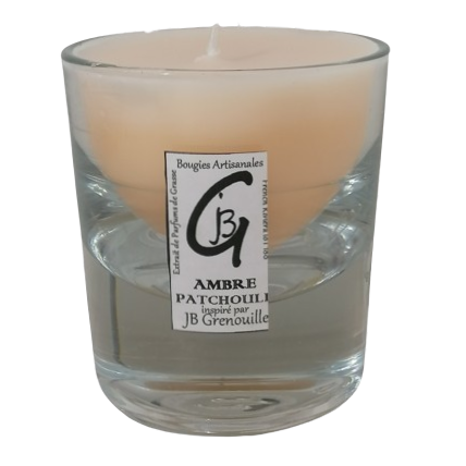 Bougie parfumée Ambre Patchouli - Petite