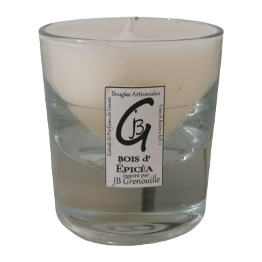 Bougie parfumée Bois d'épicéa - Petite