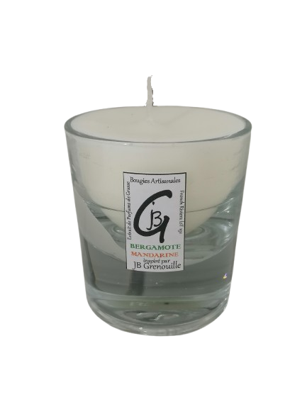 Bougie parfumée Bergamote mandarine petite
