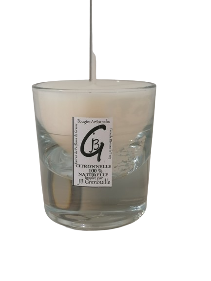 Bougie Parfumée Citronnelle Naturelle - Petite