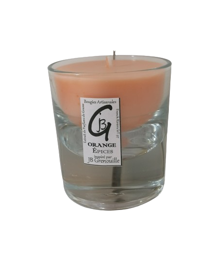 Bougie Parfumée Orange Épices - Petite