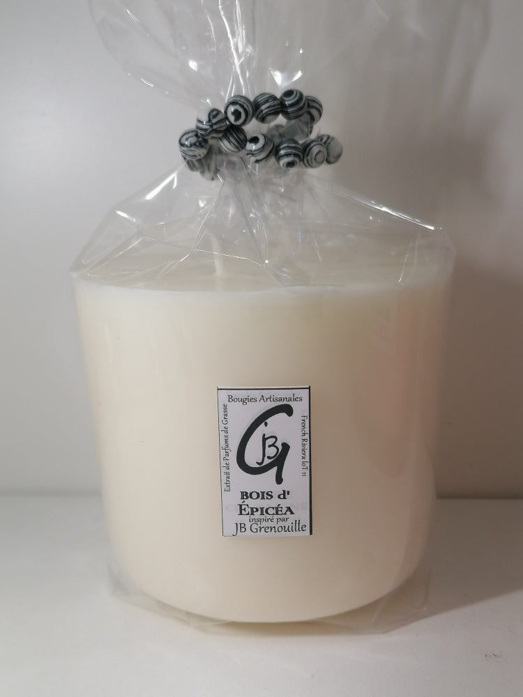 Recharge pour bougie parfumée - bois d'epicéa, XL