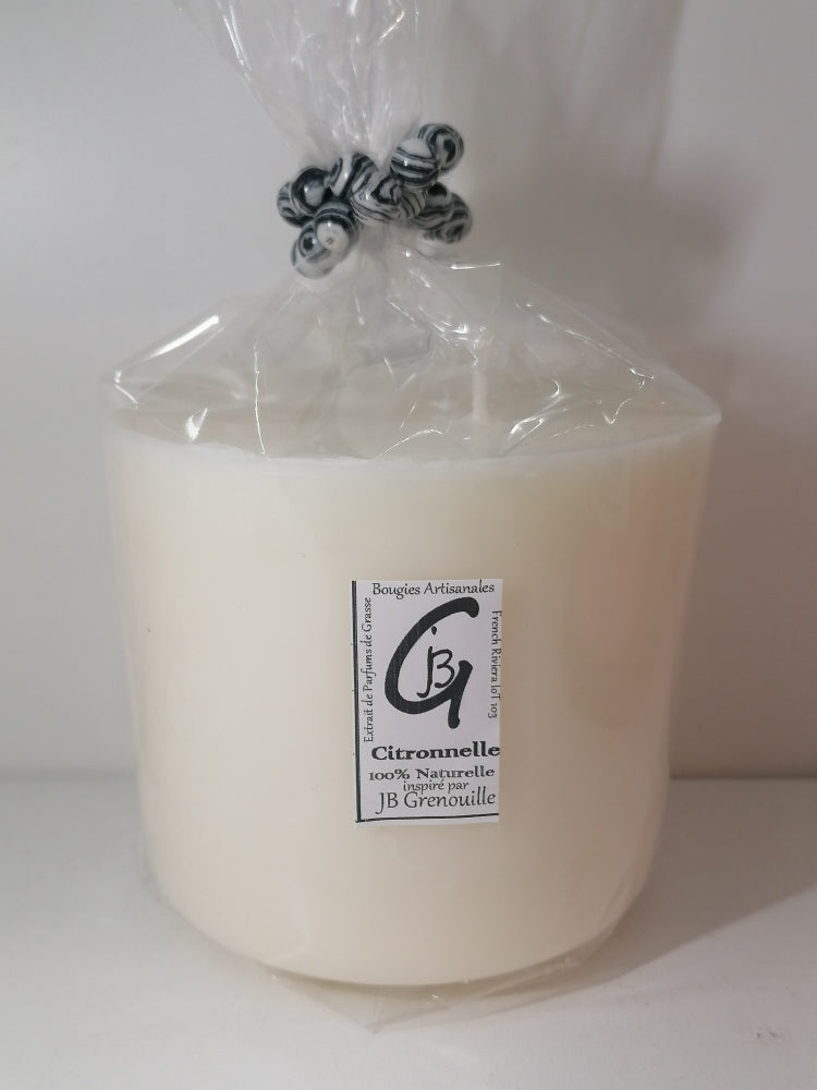 Recharge pour bougie parfumée - Citronnelle/Naturelle, XL