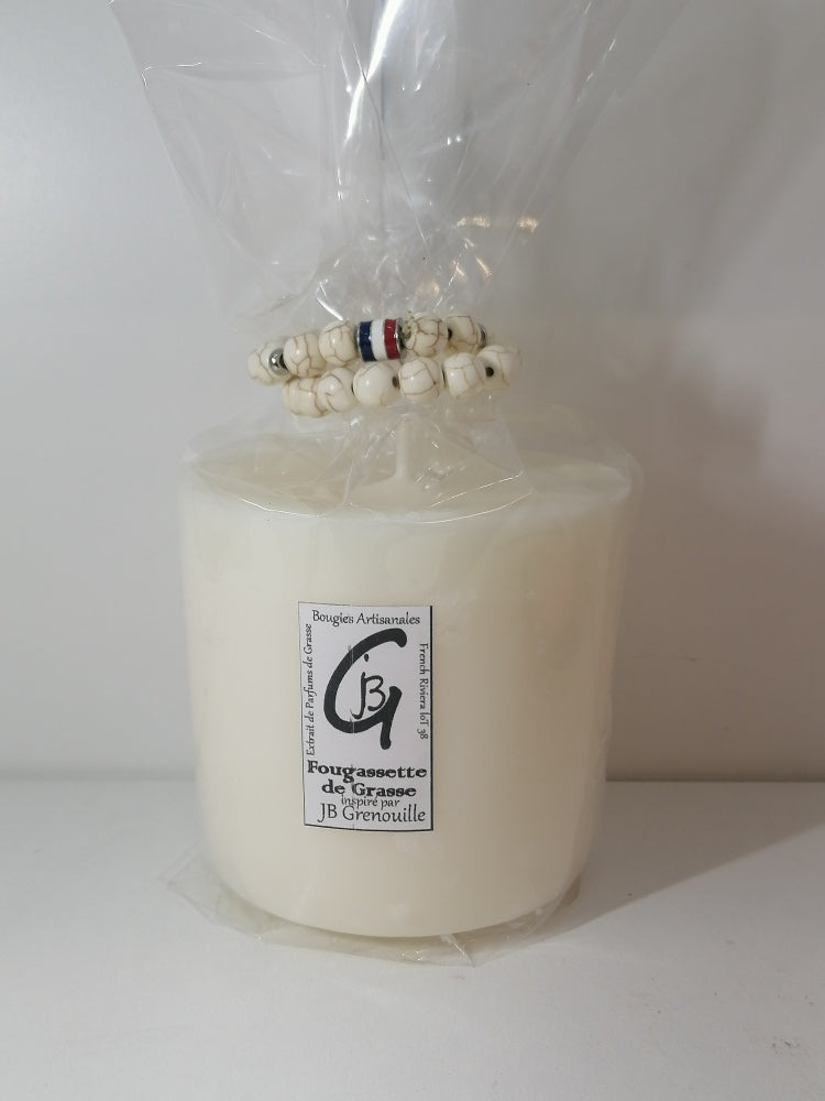 Recharge pour bougie parfumée - fougassette de grasse, Grande