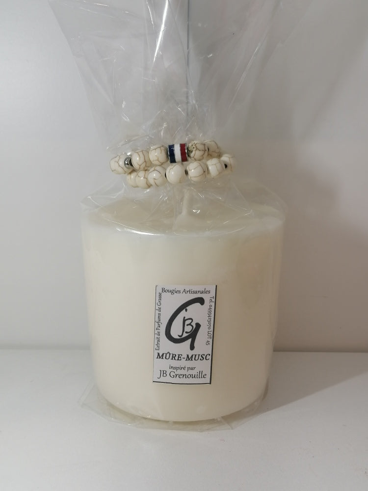 Recharge pour bougie parfumée - Mûre/Musc, Grande