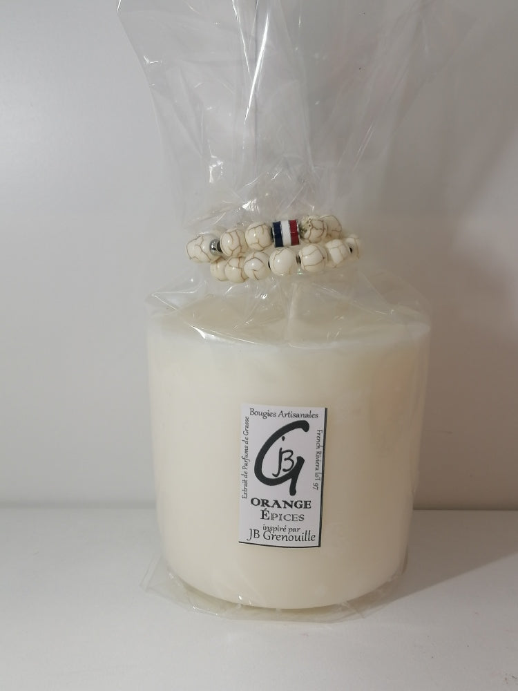 Recharge pour bougie parfumée - Oranges/Epices, Grande