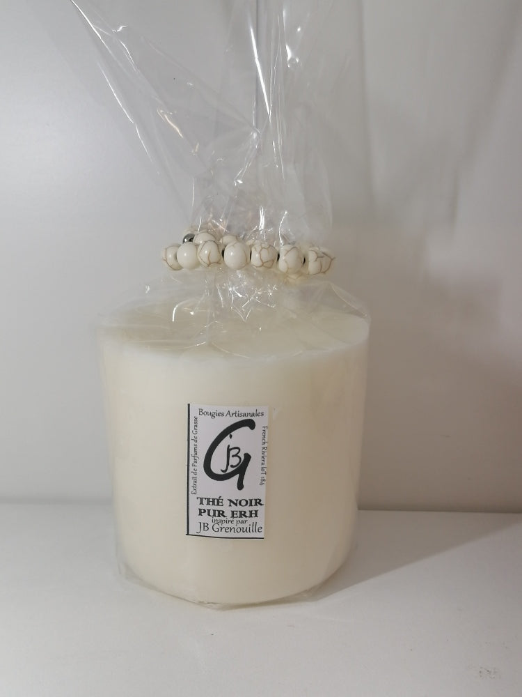 Recharge pour bougie parfumée - Thé noir Pu-erh, Grande