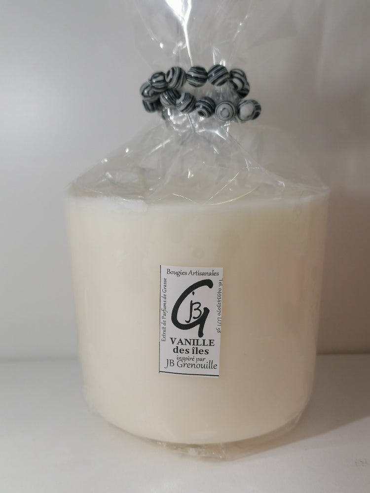 Recharge pour bougie parfumée- Vanille des Îles, XL