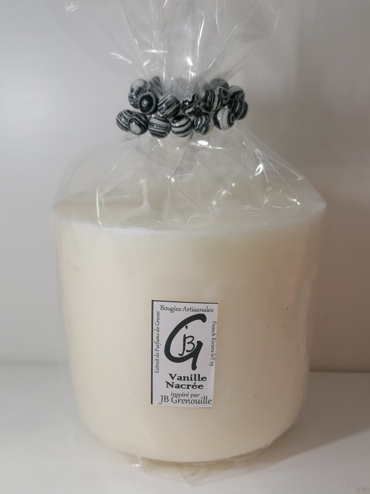 Recharge pour bougie parfumée - Vanille Nacrée, XL