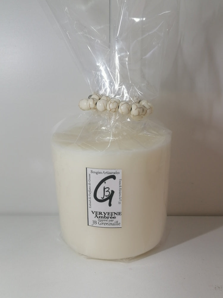 Recharge pour bougie parfumée - Verveine Ambrée, Grande