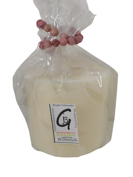 Recharge pour bougie parfumée - Bergamote Mandarine, Grande