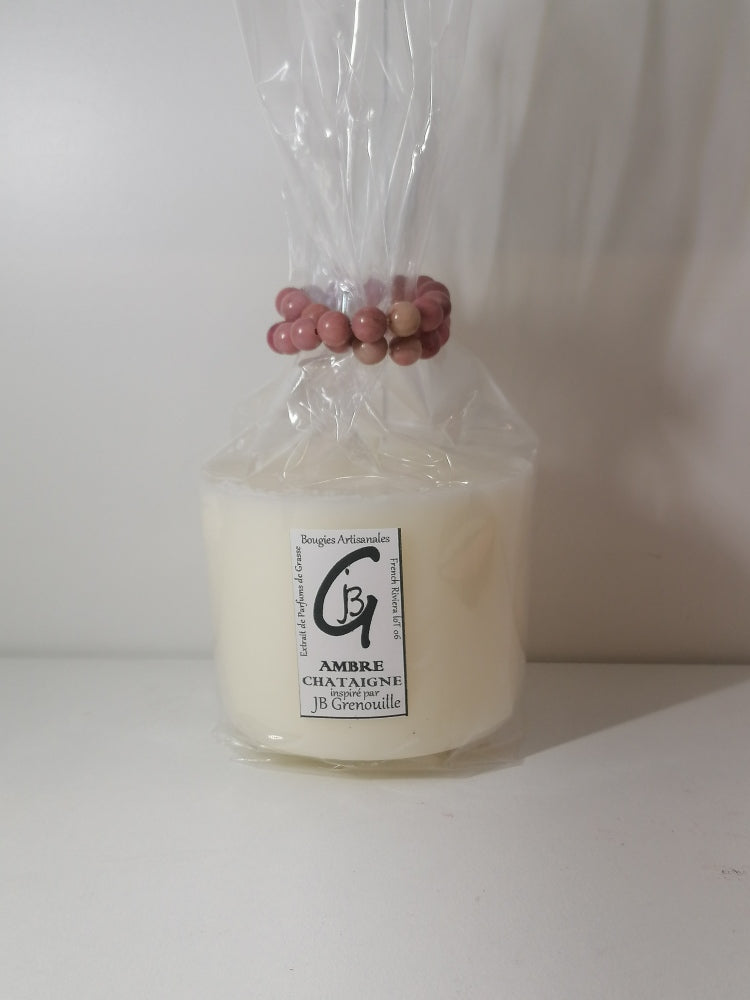 Recharge pour bougie parfumée  - Ambre Châtaigne, Moyenne