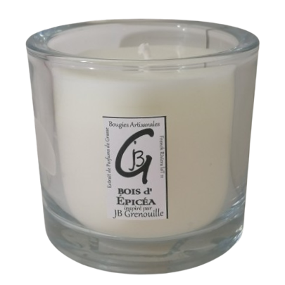 Bougie parfumée Bois d'épicéa - Moyenne