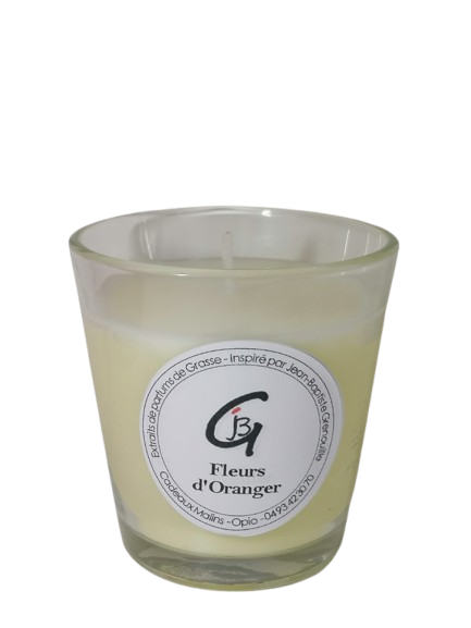 Bougie Parfumée Fleur d'Oranger  - Petite