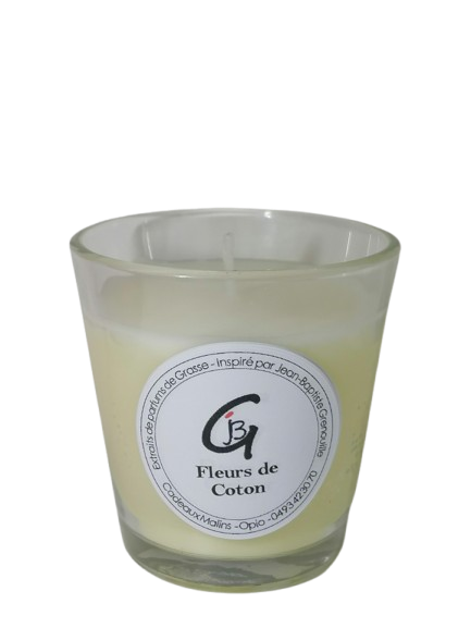 Bougie Parfumée Fleurs de coton  - Petite