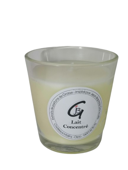 Bougie Parfumée Lait Concentré  - Petite