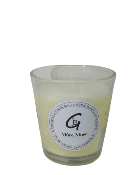 Bougie Parfumée Mûre Musc  - Petite