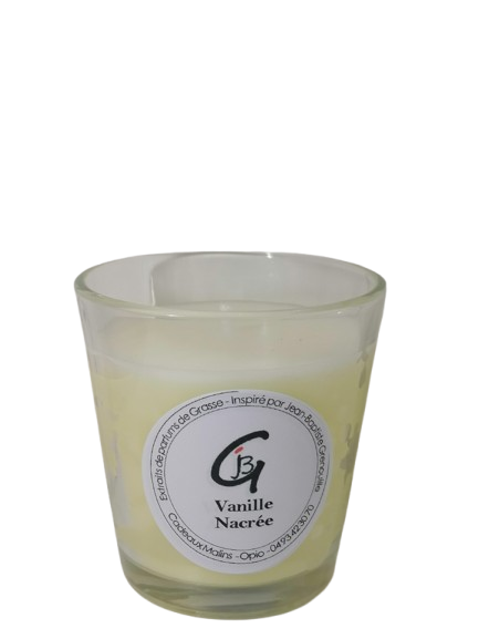 Bougie parfumée Vanille Nacrée  - Petite