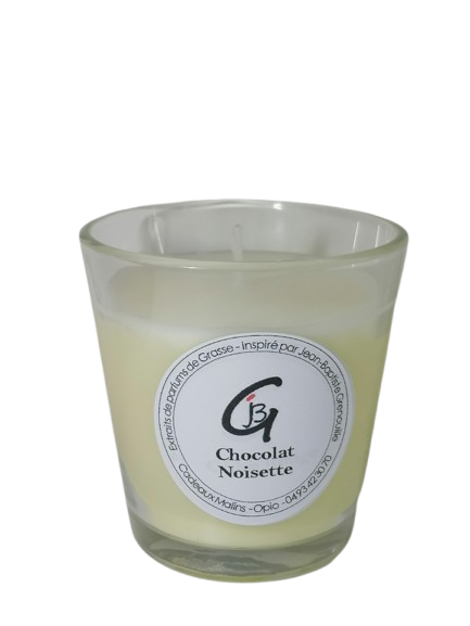 Bougie Parfumée Chocolat Noisette  - Petite