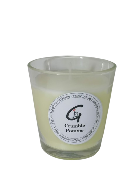 Bougie Parfumée Crumble-Pomme- Petite