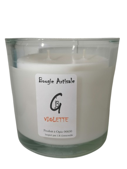 Bougie Parfumée Violette- XL