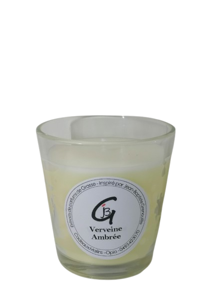 Bougie parfumée Verveine Ambrée  - Petite