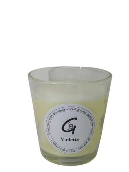 Bougie parfumée Violette  - Petite