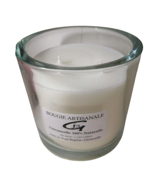 Bougie parfumée  Citronnelle Naturelle- XL