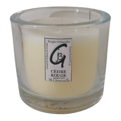 Bougie parfumée Cèdre Rouge- Moyenne