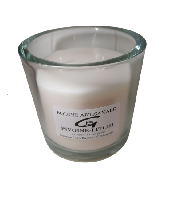 Bougie Parfumée Pivoine litchi - XL