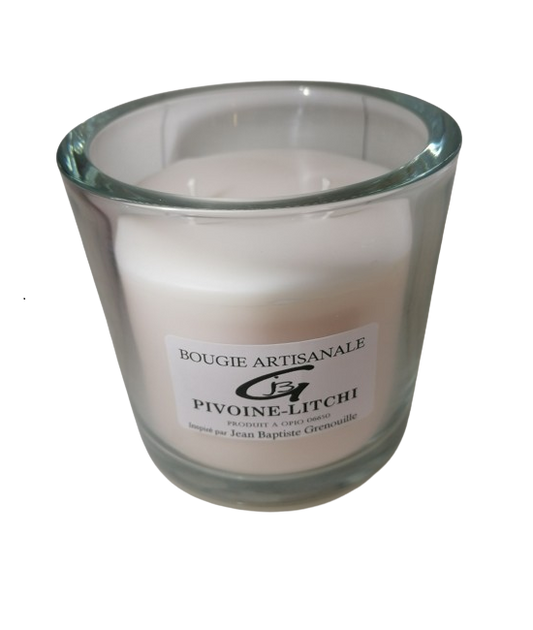 Bougie Parfumée Pivoine litchi - XL