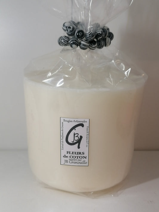 Recharge pour bougie parfumée  - Fleurs de Coton, XL