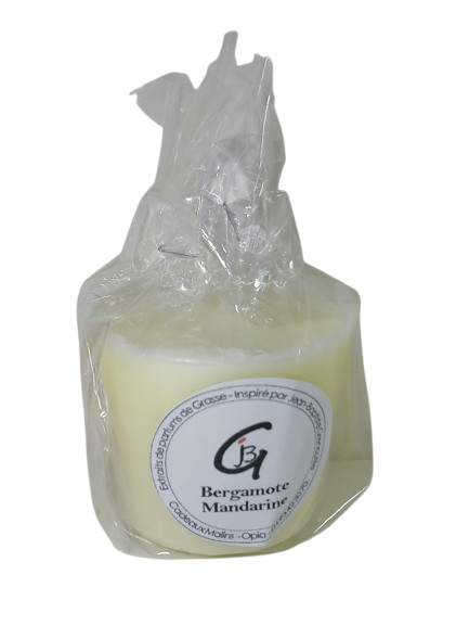 Recharge pour bougie parfumée  - Bergamote Mandarine, Petite