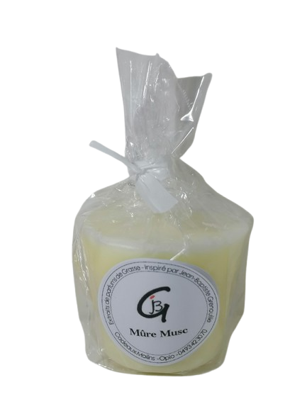 Recharge pour bougie parfumée  - Mûre/Musc, Petite