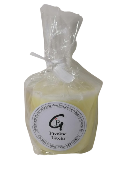 Recharge pour bougie parfumée - Pivoine Litchi, Petite