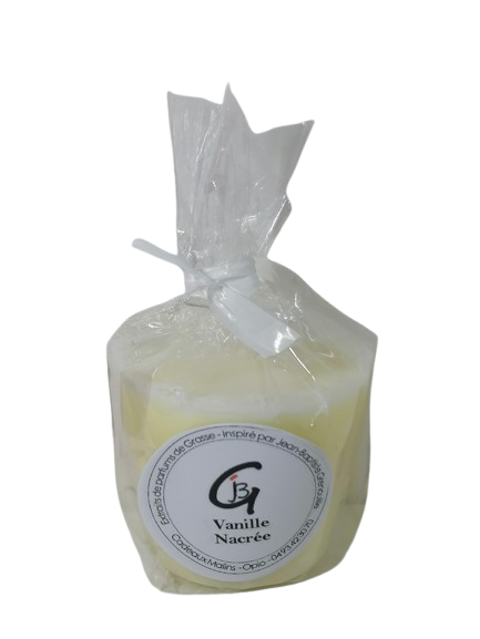 Recharge pour bougie parfumée - Vanille Nacrée, Petite