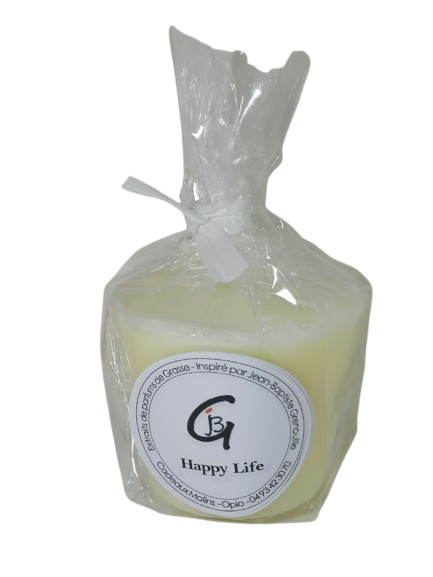 Recharge pour bougie parfumée  - happy life, Petite