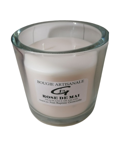 Bougie parfumée Rose de Mai - XL