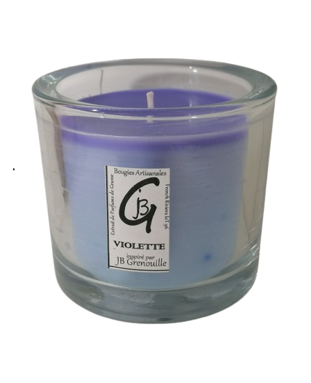 Bougie parfumée Violette  - Moyenne