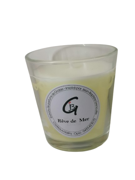 Bougie parfumée Rêve de Mer  - Petite