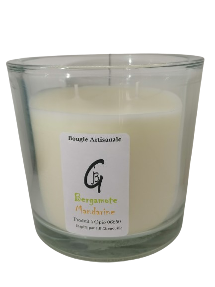 Bougie parfumée Bergamote Mandarine- XL