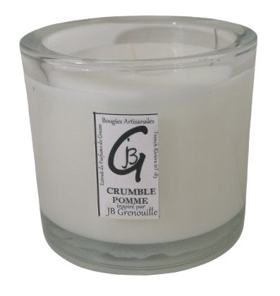 Bougie Parfumée Crumble-Pomme  - Moyenne