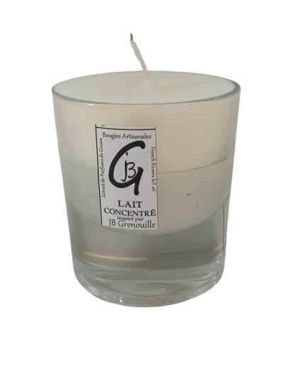 Bougie Parfumée Lait Concentré  - Petite