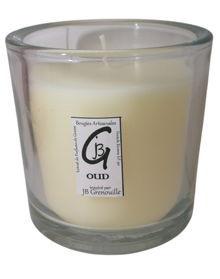 Bougie parfumée Oud  - Grande